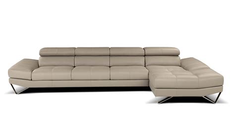 Sophisticated All Italian Leather Sectional Sofa Spokane Washington