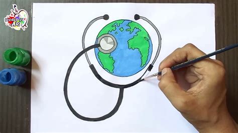 How To Draw World Health Day Poster Poster Drawing Youtube