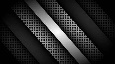 Dark Overlapping 3d Black And Grey With Silver Background 1181742