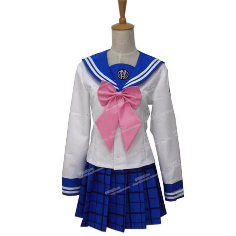 2018 Danganronpa Sayaka Maizono Cosplay Costume For Women Girls Full