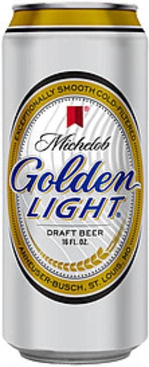 Michelob Golden Draft Light Michelob Golden Light Draft Beer 16 Oz