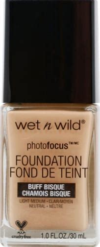 Wet N Wild® Photofocus™ Buff Bisque Liquid Foundation 1 Ct Kroger
