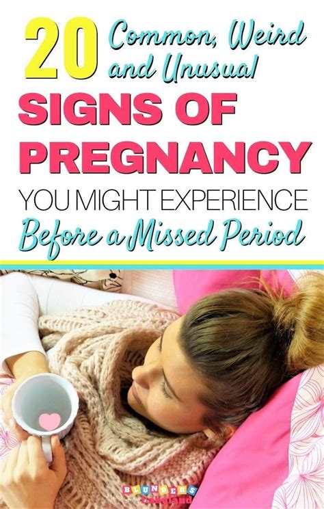 20 Common Weird Very Early Pregnancy Symptoms You Need To Know About