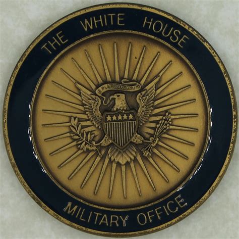 White House Military Office Challenge Coin Rolyat Military Collectibles