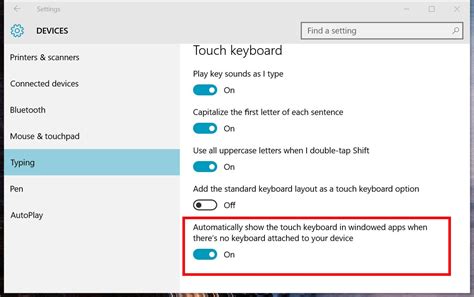 How To Automatically Display The Touch Keyboard In Windows 10 Desktop