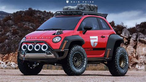 To Fiat 500 Off Road κτήνος Fiat 500