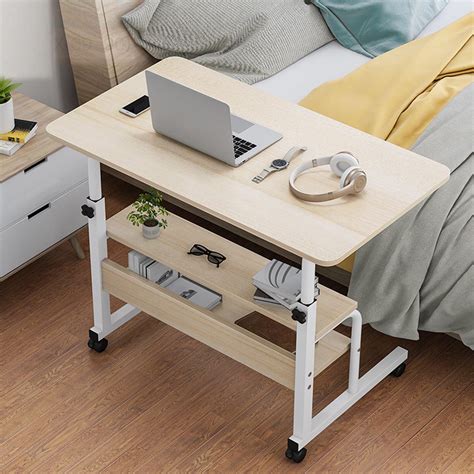 Bestgoods Adjustable Height Computer Laptop Desk For Bed