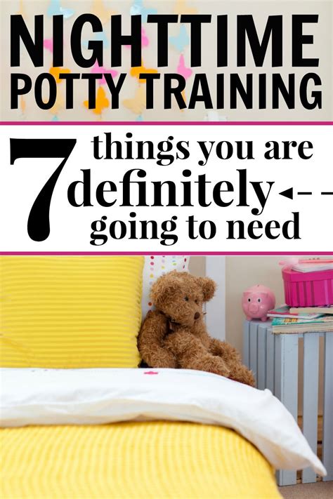 Nighttime Potty Training For Heavy Sleepers Tips From A Mom Of 5