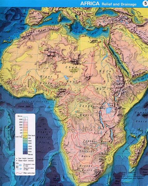 Africa map—an online, interactive map of africa showing its borders, countries, capitals, seas and adjoining areas. Map Of Africa Landforms - Masturbation Best Way