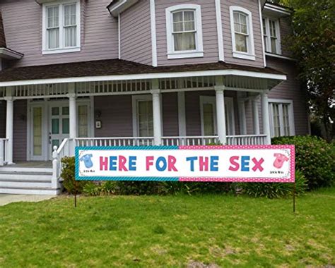 Buy Large Here For The Sex Banner Big Gender Reveal Party Sign Gender