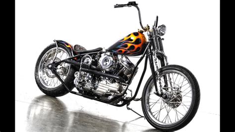 Indian Larry Lil Pan Chopper Custom Motorcycle Panhead