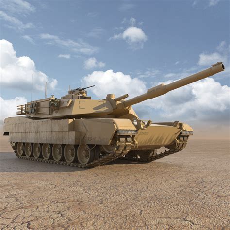 M1a1 Abrams Main Battle Tank Max
