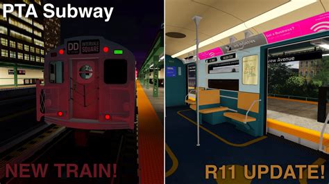 ROBLOX PTA Subway 5th Avenue Lines NEW R11 UPDATE YouTube