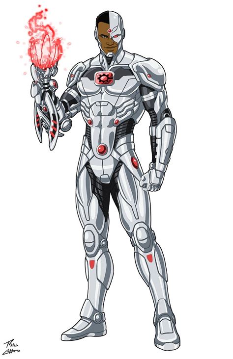 Cyborg Commission By Phil Cho On Deviantart Marvel Superheroes Art