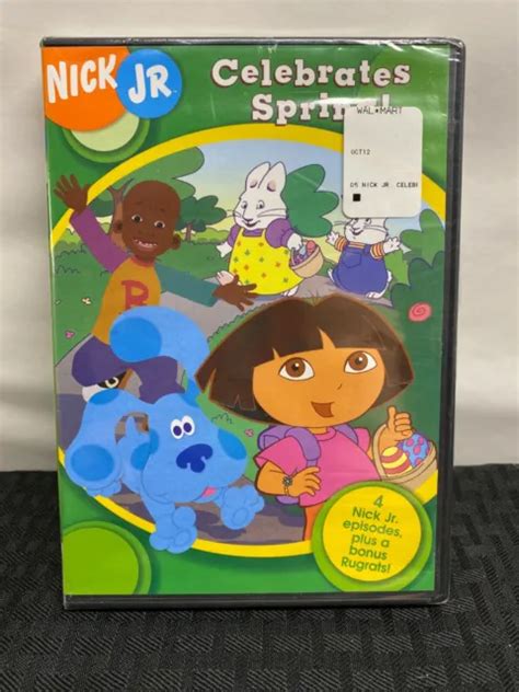 Nick Jr Celebrates Spring Dvd Dora The Explorer Blues Clues 5