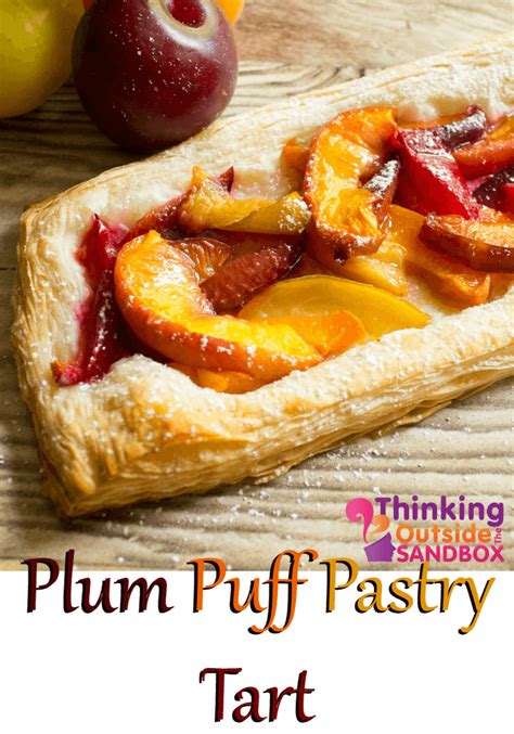 Plum Puff Pastry Tart Recipe