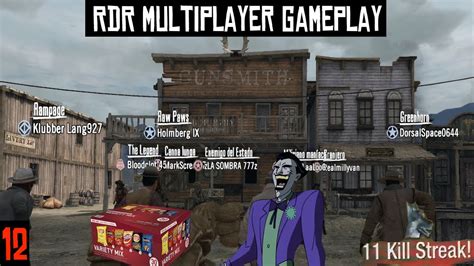 Red Dead Redemption Rdr1 2021 Online Multiplayer Gameplay 12 Map