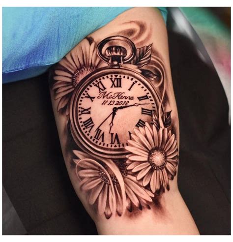 7 Clock Tattoos For Women Lates Tattoo Bantuanbpjs