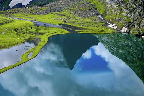 Reflection In Crystal Clear Lake Photograph By Shekhar Pillay Pixels