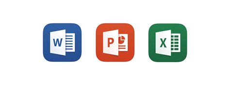Microsoft Office Product Icons