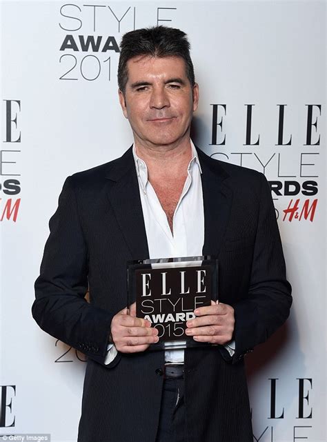 Simon Cowell And Lauren Silverman Attend Elle Style Awards 2015 Daily Mail Online