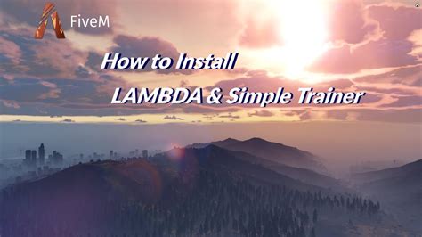 Fivem 2020 How To Install Lambda Menu And Simple Trainer Youtube