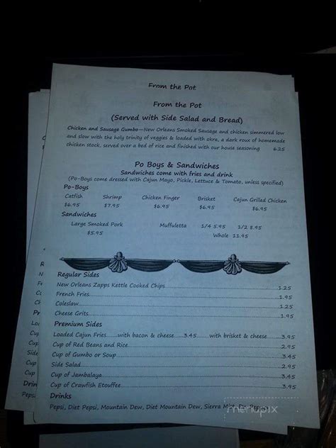Moe's original bar b que menu #18 of 218 places to eat in cullman. Menu of Brindley Mountain BBQ in Cullman, AL 35058