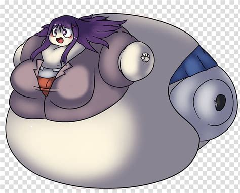 Belly Inflation Anime Water Girl Cute Teen