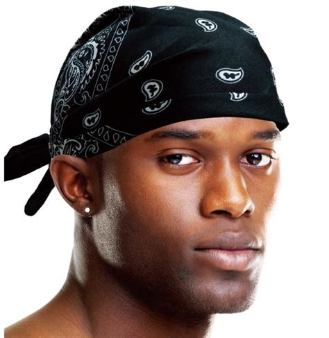 Cap Hip Hop Headscarf Gangsta Square Bboy Headscarf Bandana In Caps