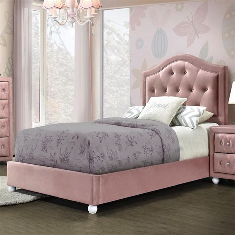 Randy Pink 4141 Randy Pink Full Bed 7 Day Furniture Bed