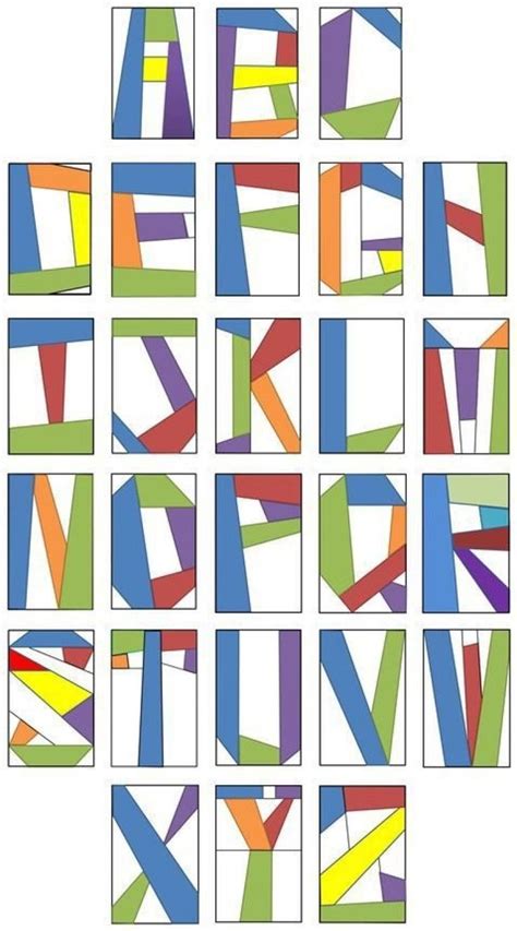 Alphabet Quilt Patterns 17 Best Ideas About Alphabet Quilt On Pinterest