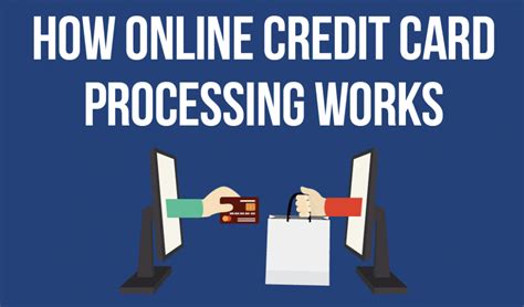 How Credit Card Processing Works Infographic