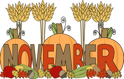 Download High Quality November Clipart Word Transparent Png Images