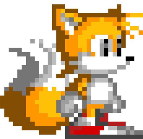 Pixel Art Tails En Minecraft Sonic The Hedgehog Espa Ol Amino