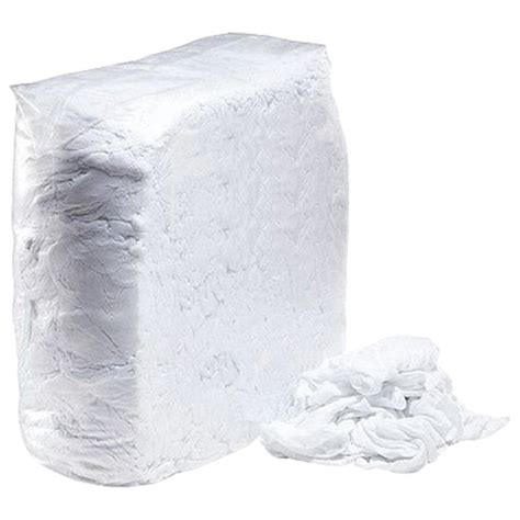 Pure White Cotton Singlet Rags 10kg Each Restock Pty Ltd