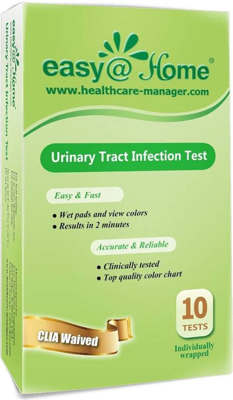 Easy Home Urinary Tract Infection Uti Test Strips Ct Shopstyle Food Beverage