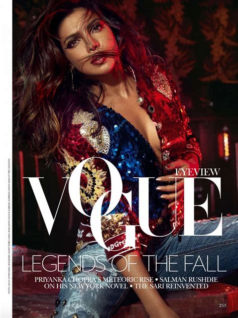 Priyanka Chopra For Vogue Magazine India September 2017 Hawtcelebs