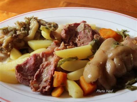 Recette Recette Jarret De Porc Demi Sel Aux Legumes