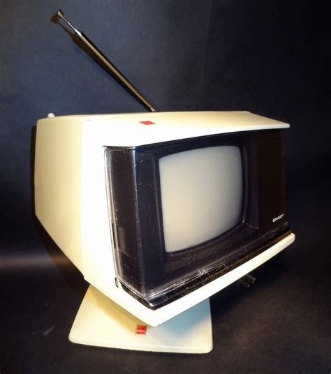 Sharp 3s 111w Space Age Vintage Television A New Era Antiques Vintage