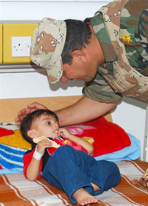 Soldiers Visit Cancer Ward At Baghdad Childrens Hospital Article