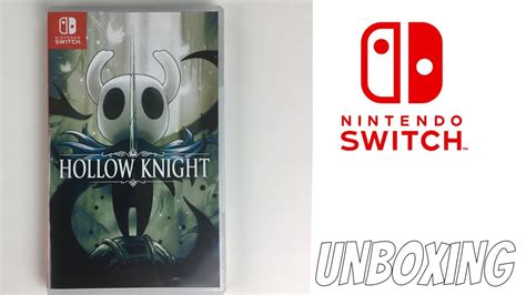 Nintendo Switch Hollow Knight Game Unboxing Youtube