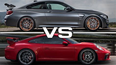 Bmw m motorsport stretches out the front to add much wider fenders, and more angular styling for the hood accentuated the inward slanted brows above the headlights. 2016 BMW M4 GTS vs 2017 Porsche 911 GT3 - YouTube