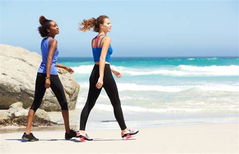 walking on the beach 5 benefits of the sand and sea women s fitness