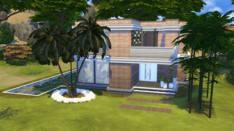 Sims 4 Modern House Dinha