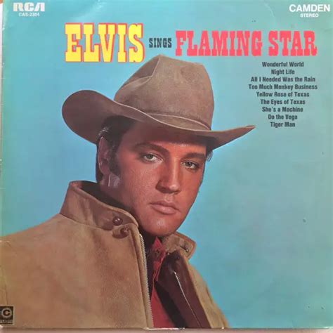 Elvis Presley Sings Flaming Star Vinyl Records Lp Cd On Cdandlp