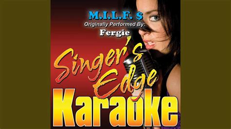M I L F Originally Performed By Fergie Karaoke Youtube