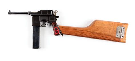 Lot Detail C Refurbished Mauser C96 Bolo Red 9 Semi Automatic