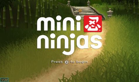 Mini Ninjas For Nintendo Wii The Video Games Museum
