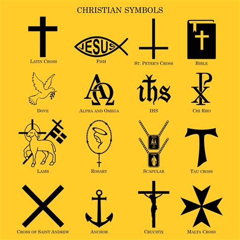 Jesus Fish Symbol With Cross