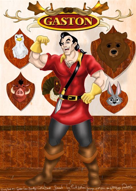 Disney Hunks 1 On Deviantart Gaston